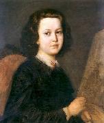 Aleksander Kotsis, Portrait of a paintress Jezefina Geppert